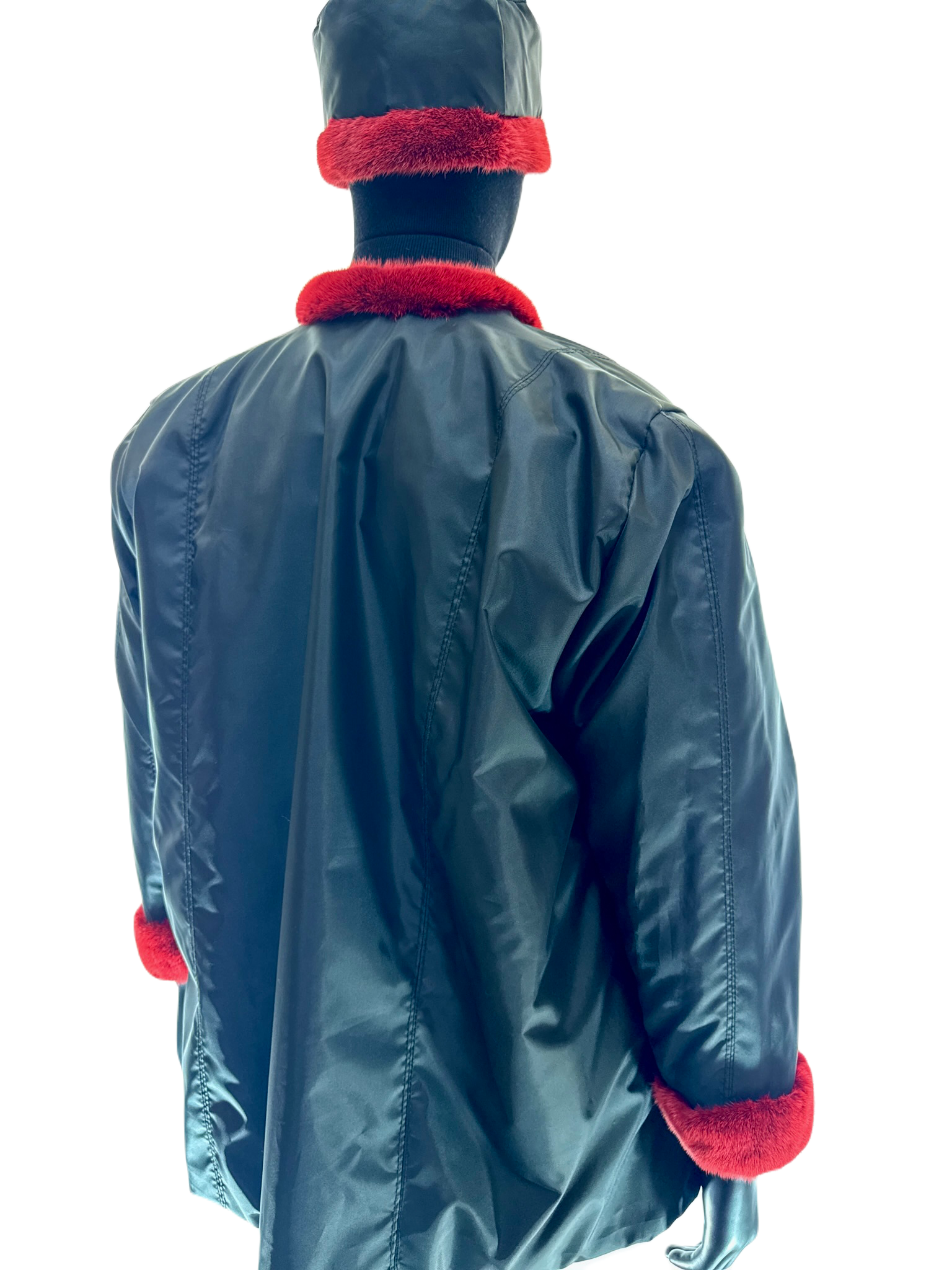 Reo Vellex fully reversible waterproof jacket with matching hat