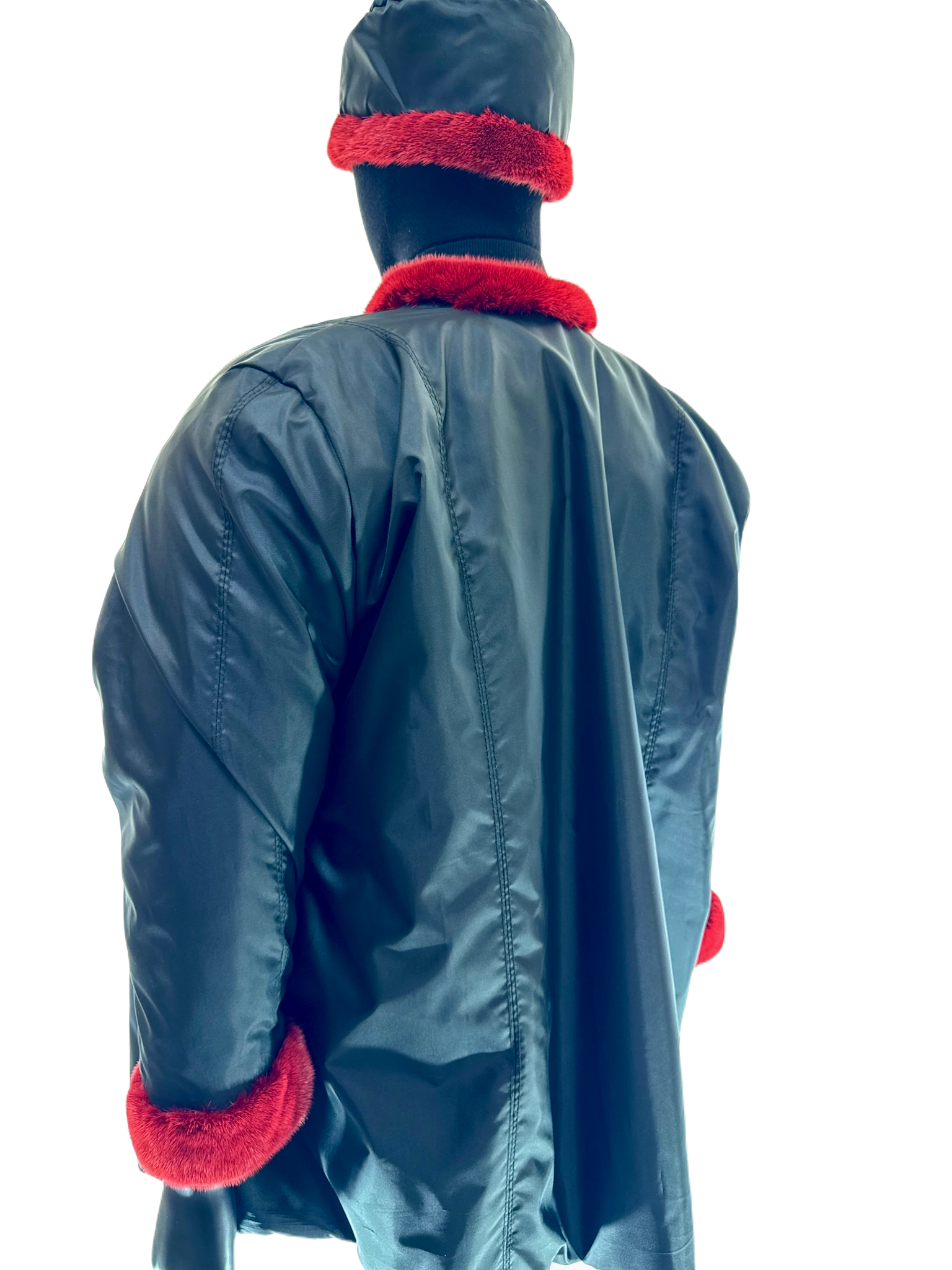 Reo Vellex fully reversible waterproof jacket with matching hat