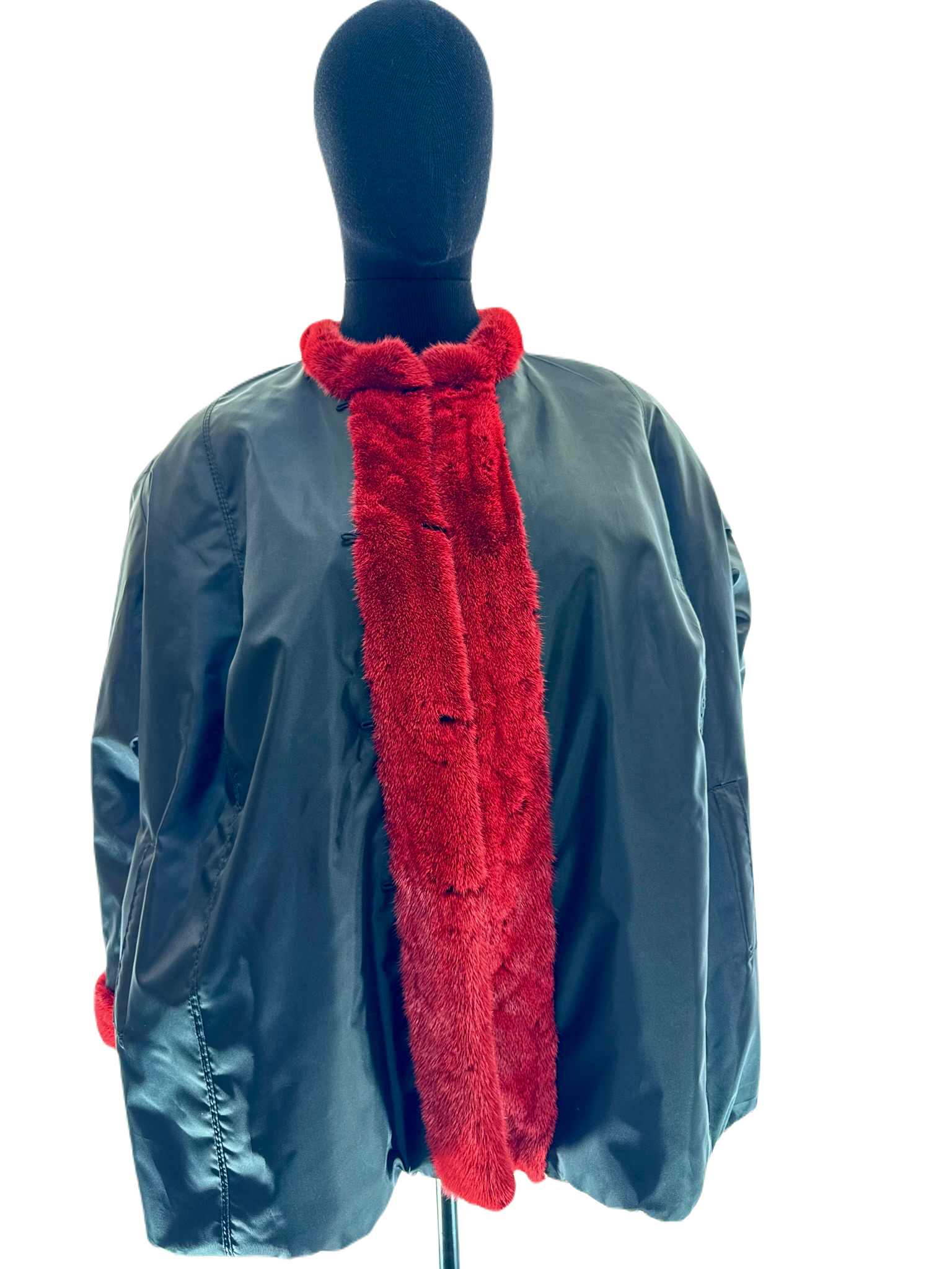 Reo Vellex fully reversible waterproof jacket with matching hat