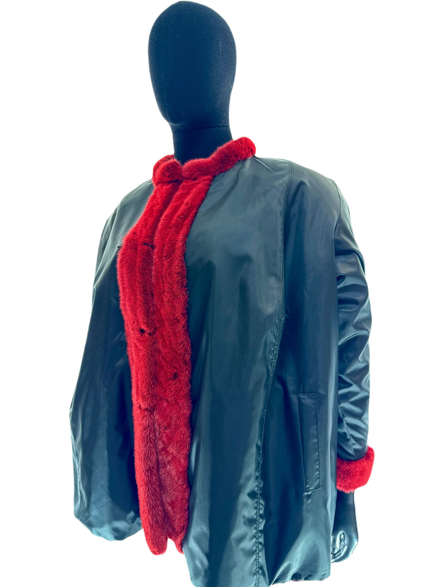 Reo Vellex fully reversible waterproof jacket with matching hat