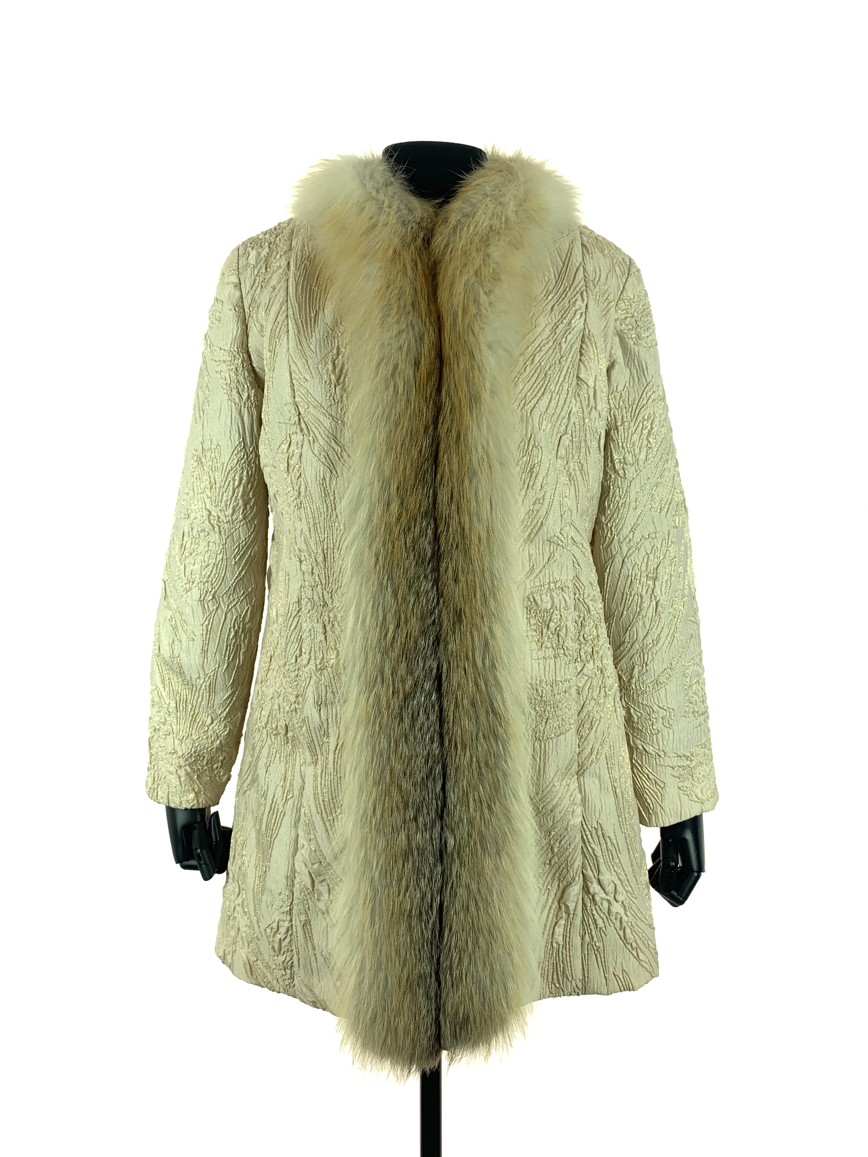 Cream Desert Island Fox Jacket