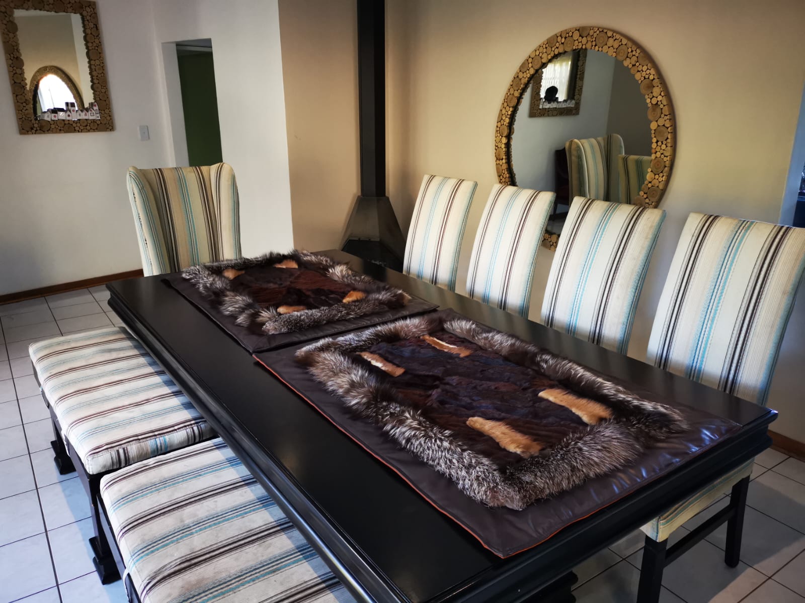 Set of 1 of 1 made from multiple fur types combined