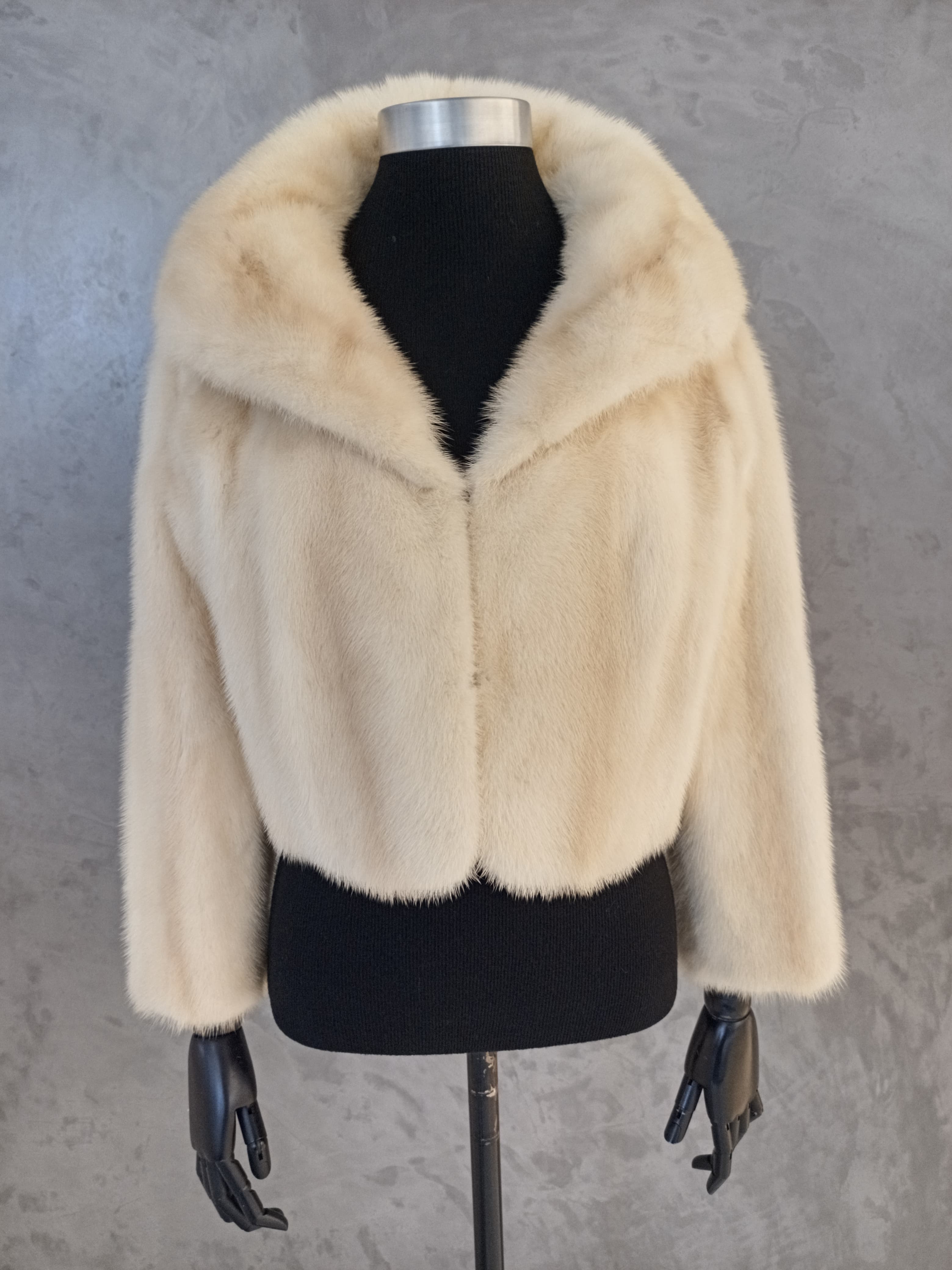 #14105 Palomino Male Mink Skin Jacket
