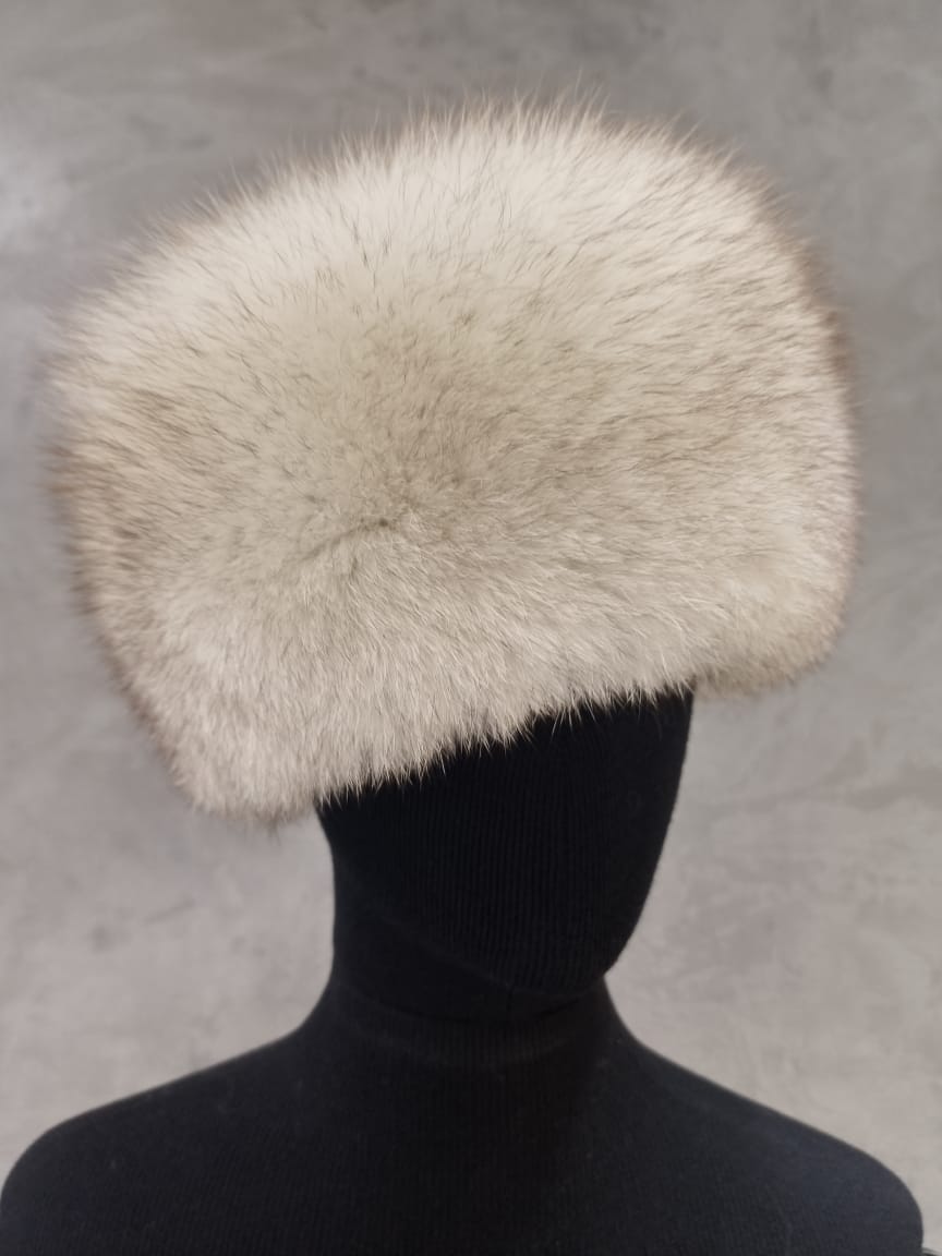 #13790 Shadow Fox Pillbox Hat