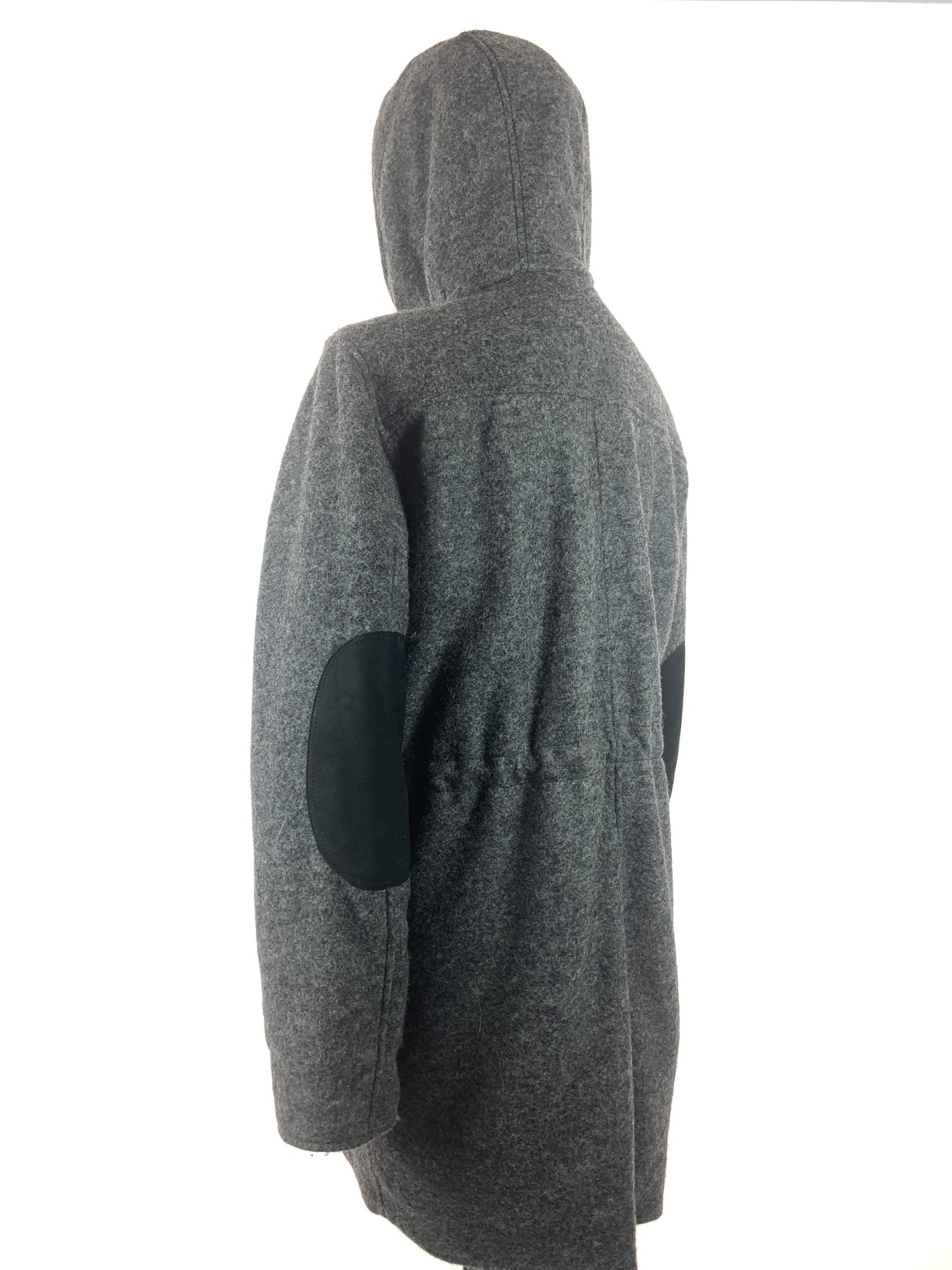 Racoon trim gent's inner puffer jacket